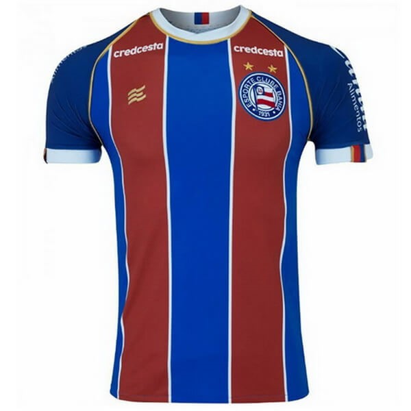 Thailand Trikot Bahia Heim 2020-21 Blau Rote Fussballtrikots Günstig